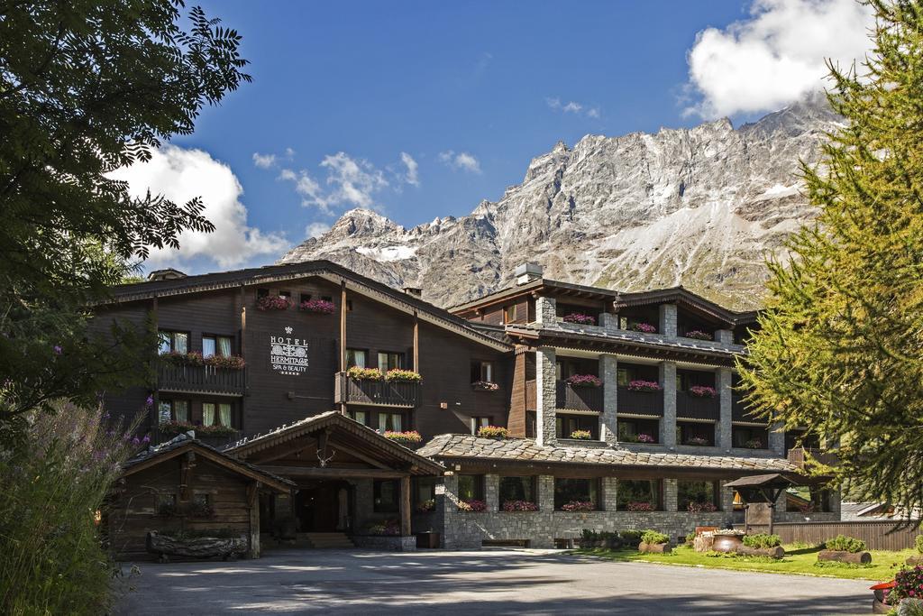 Hotel Hermitage Relais & Chateaux Breuil-Cervinia Eksteriør bilde